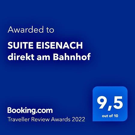 Suite Eisenach Direkt Am Bahnhof Экстерьер фото